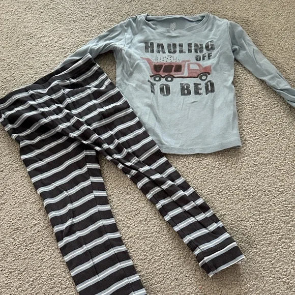 Carter's Kids Pajama Sets - Blue, Green, Gray, White - Picture 12 of 16